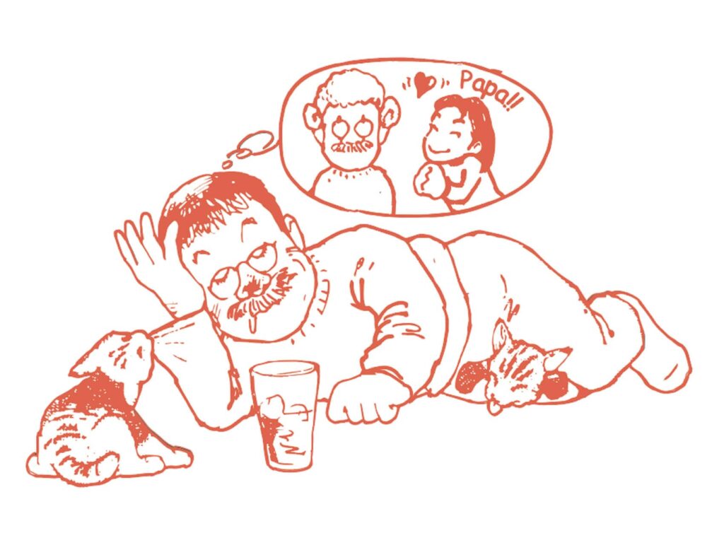 Illustratorでトレースしたイラスト